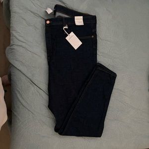 J.Crew 9" High-Rise Toothpick Jeans
